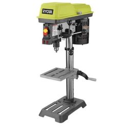 RYOBI 10 in. 5 Speed Drill Press with EXACTLINE Laser Alignment System