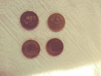 Vendo Monedas De Un Centavo. De Los Años 1(contact info removed) 1905. 190.A Mejor Oferta