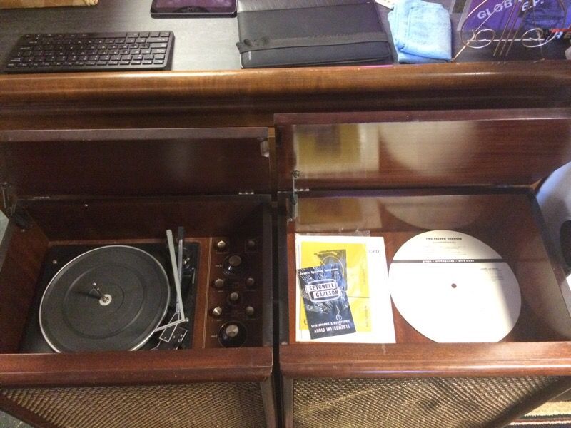 Setchell Carlson 2 piece console RP-90 Garrard