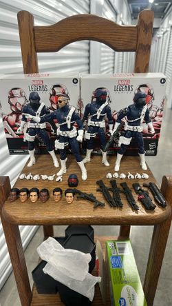 Marvel Legends S.h.i.e.l.d. Agents 2-pack (2) Shield Avengers Nick Fury Hasbro Pulse Exclusive