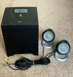 PC computer speakers with subwoofer Labtec