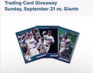New Unopened Dodgers Decorte Trading Cards