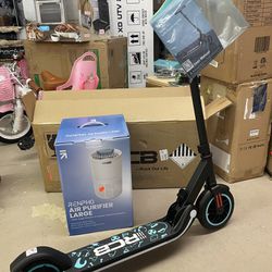 RCB Electric Scooter R13 - 350W Motor,15Mph Top Speed, 8" Tires, Portable Folding Commuting Electric Scooter Adults & Teens