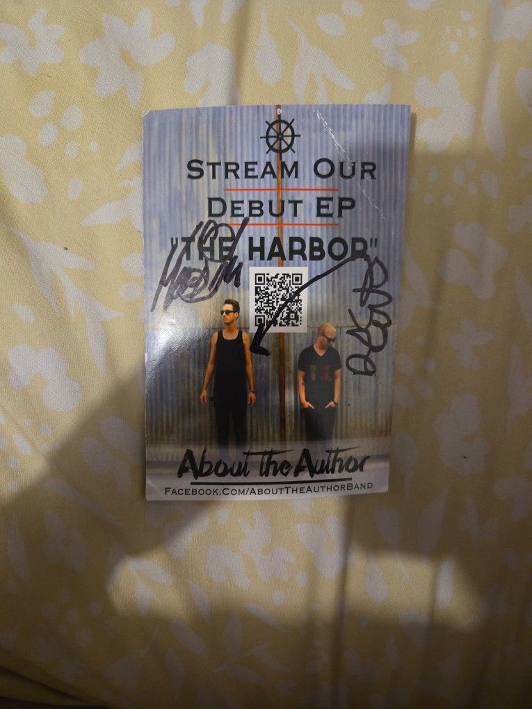 About the author Signature autograph