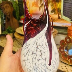 Signed -Hand Blown Glass