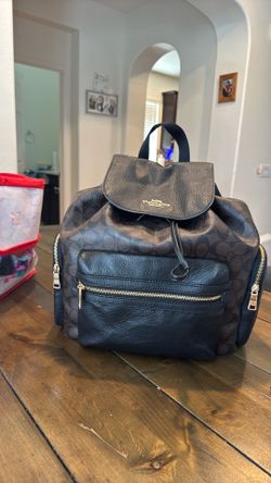 Coach diaper bag backpack
