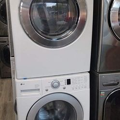 LG Trom Washer And Gas Dryer Set For $680