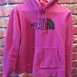 North Face Hoodie Womens M Pink