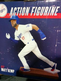 Matt kemp dodgers action figure boxed
