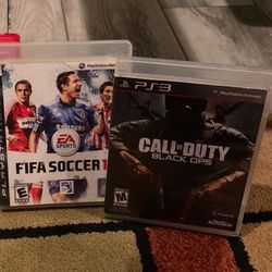 PS3 Call Of duty FIFA Soccer