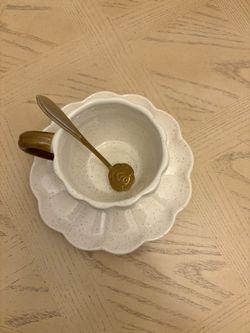 Teacup Set With Spoon