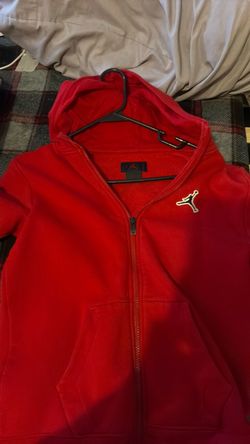 Jordan Brand Red Full-Zip Hoodie