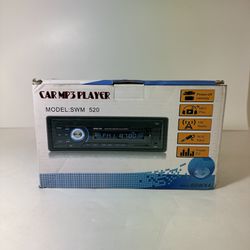 Car MP3 Player, Model SWM520, AM/FM/USB/SD/AUX/MP3. NEW