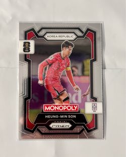 Heung-Min Son Panini Prizm Monopoly FIFA Card