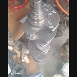 High Performance  Eagle Brand Cast Steel 350 Chevrolet  Crankshaft, Reground And Polished.  See Pics 2 Piece Rear Seal, 3.48 Stroke. Ready To Install.