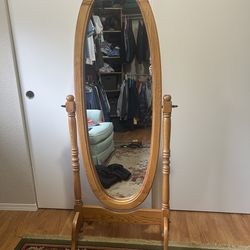 Wooden Mirror