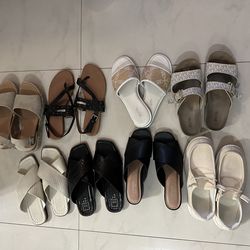8 Pairs Of Womens Shoes - Size 9 - All Like New And Some Brand New ! Only $50!!