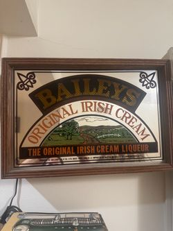 Baileys Original Irish Cream Bar Mirror Sign
