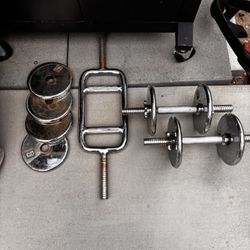 Adjustable Dumbbell Weights 