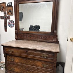 Antique dresser 300.00