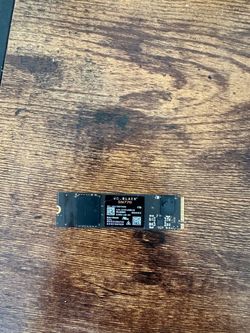 WD BLACK 1TB NVMe SSD