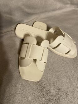 White Sandals 