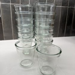 Glass Tumblers home clear cups glassware 175g, 6oz