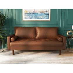 Northview 70'' Faux Leather Sofa