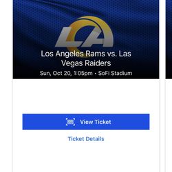 Rams Vs Raiders