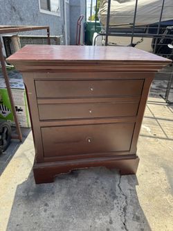 Wooden Nightstand / End Table