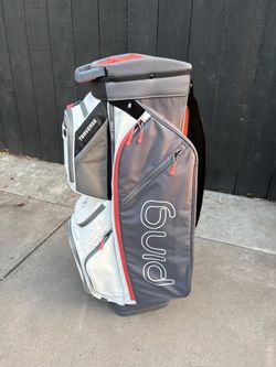 PING Traverse 14-Way Cart Golf Bag with Rain Hood