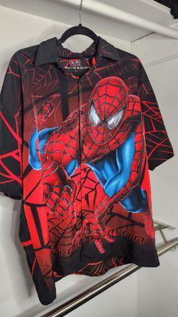 2002 Spider-Man Button-Up Shirt