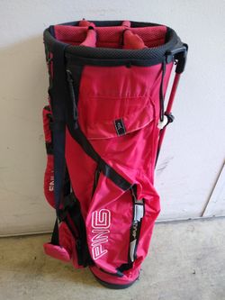 Ping Mit-E-Lite Dual Shoulder Strap Lightweight Golf Club Carry Bag