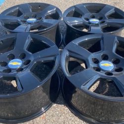20” CHEVROLET CHEVY SILVERADO WE FINANCE GMC SIERRA RIMS WHEELS SET FACTORY OEM 