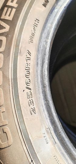 Three Like New Tires 235/60r17