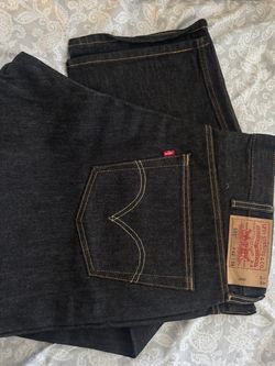 Levi's 501 Dark Wash Jeans 42x34