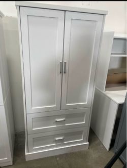 Assembled New Bathroom Storage Cabinet Freestanding Storage Cabinets Storage Space Tall Cupboard