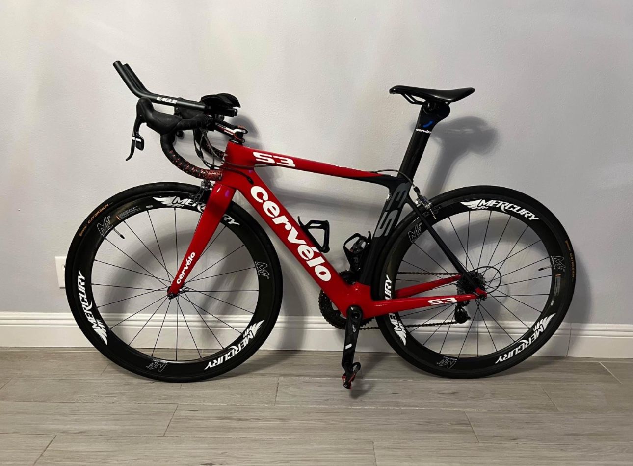 Cervelo S3 - SRAM Force + Mercury M5 Wheelset