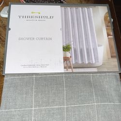 Threshold Shower Curtain