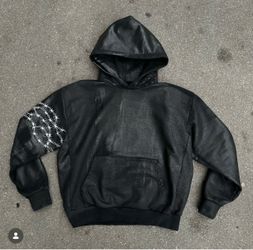 WARREN LOTAS-Mainline-“Evil City Barbed Plastisol” Hoodie.
