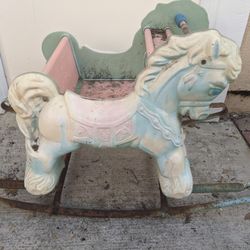 Vintage Wonder-Shoo Rocking Horse