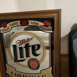 Miller Lite Frame 