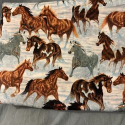 Horse Print Yardage Fabric