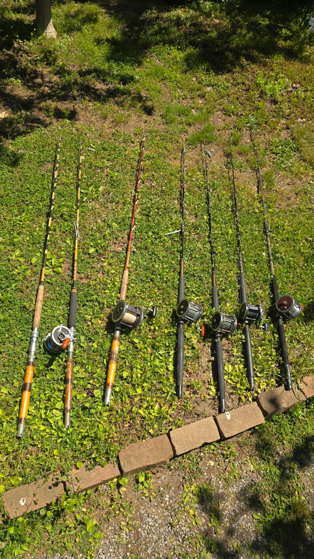 big fishing pole for sale Fiblink Saltwater Offshore Heavy Trolling Rod 5'1" Game Conventional Boat Fishing Rod with All Roller Guides (30-50lb) : Sports & Outdoors In addition Deep Sea Fishing Gear Best