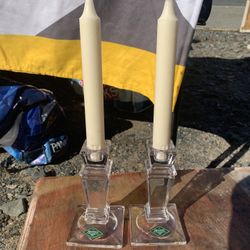 Crystal Candle Holders