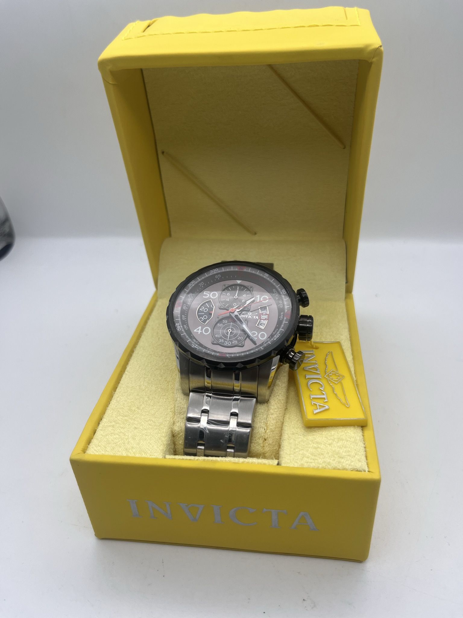 Invicta Aviator Men's Watch - 48mm, Steel (17204)