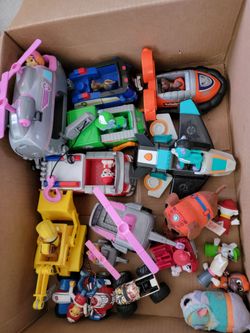 PAW PATROL! all the characters and vehicles