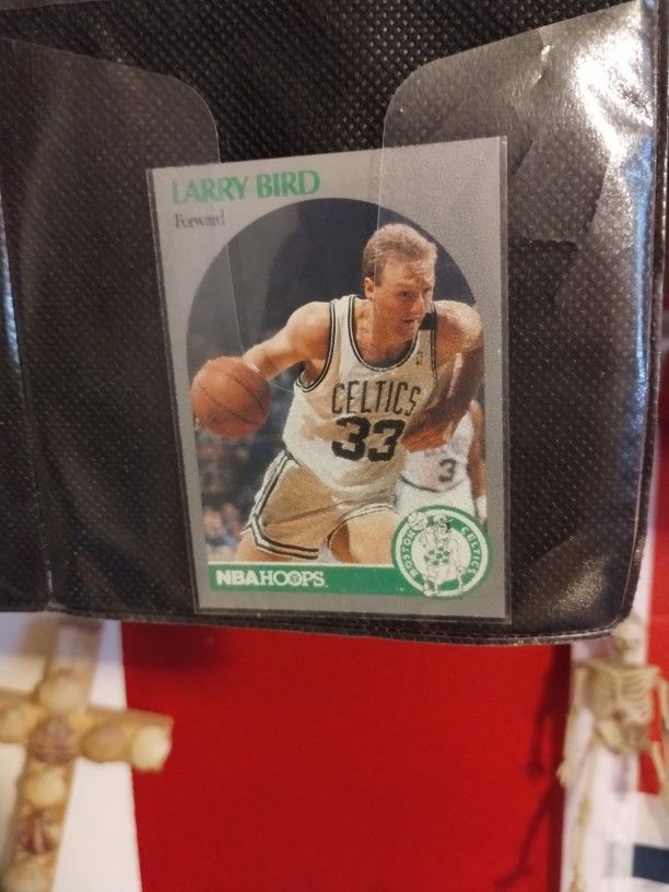 Boston Celtics Larry Bird 35 Year Old Card In Mint Condition