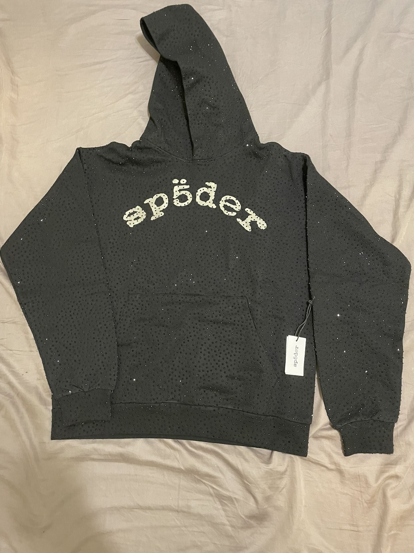 Black vvs sp5der hoodie