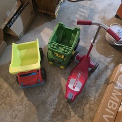 Toy trucks